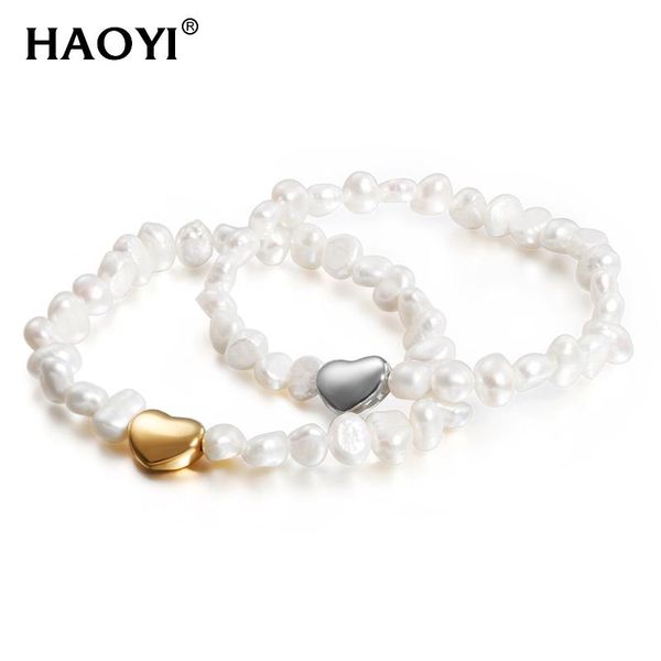 charm bracelets natural freshwater pearl bracelet baroque jewelry for women wedding stainless steel heart accessories wholesale 2021 trend, Golden;silver
charm bracelets natural freshwater pearl bracelet baroque jewelry for women wedding stainless steel heart accessories wholesale 2021 trend, Golden;silver