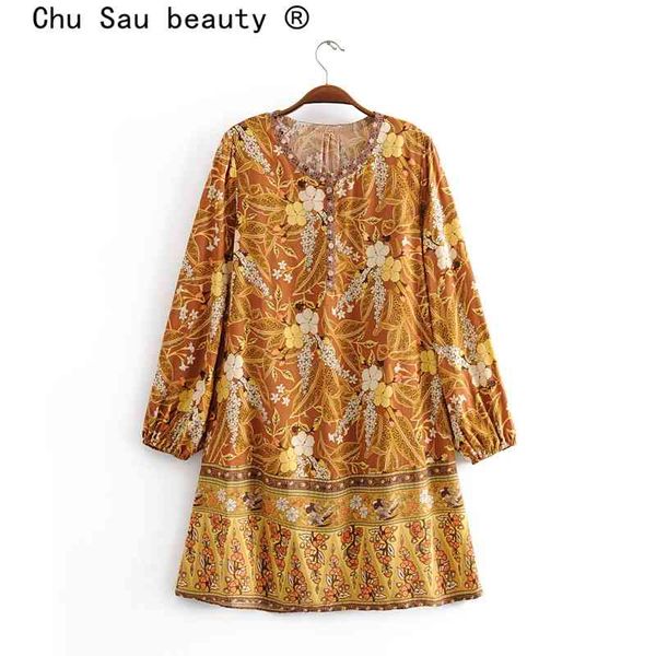 beauty fashion boho floral print mini dress women summer chic single breasted loose dresses female holiday wear 210514, Black;gray
beauty fashion boho floral print mini dress women summer chic single breasted loose dresses female holiday wear 210514, Black;gray