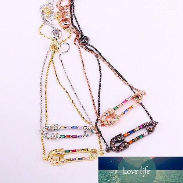 link, chain 6pcs, fashion adjusted bracelet colorful zirconia rainbow cz pin link bracelets jewelry for women1 factory price expert design q, Black
link, chain 6pcs, fashion adjusted bracelet colorful zirconia rainbow cz pin link bracelets jewelry for women1 factory price expert design q, Black