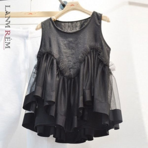 women t-shirt round neck sleeveless mesh pullover loose t shirt fashion summer wl04001xl 210507, White
women t-shirt round neck sleeveless mesh pullover loose t shirt fashion summer wl04001xl 210507, White