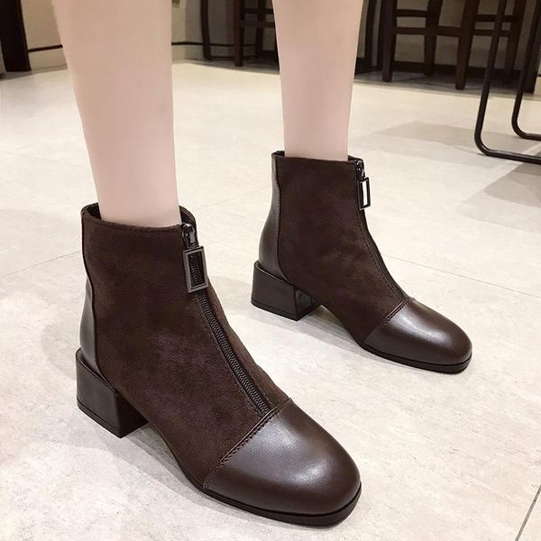 boots size 35-40 2021 women ankle winter europe style crystal zipper shoes woman highheels office ladies career dress boot, Black
boots size 35-40 2021 women ankle winter europe style crystal zipper shoes woman highheels office ladies career dress boot, Black