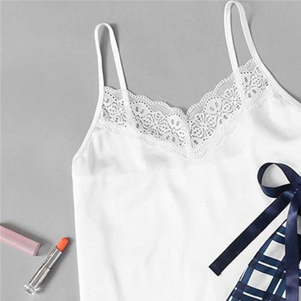 pajama sets sleeveless women sleepwear lace embellished camisole check lattice pants set for female, Black;red
pajama sets sleeveless women sleepwear lace embellished camisole check lattice pants set for female, Black;red