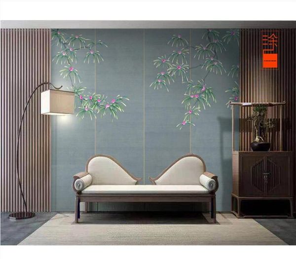 wallpapers xue su custom mural wallpaper chinese style hand-painted embroidery acacia flower background decorative painting
wallpapers xue su custom mural wallpaper chinese style hand-painted embroidery acacia flower background decorative painting