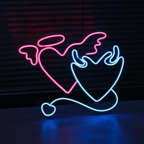 other lighting bulbs & tubes custom neon sign light angels and demons for birthday gifting wall bar restaurant wedding decoration
other lighting bulbs & tubes custom neon sign light angels and demons for birthday gifting wall bar restaurant wedding decoration