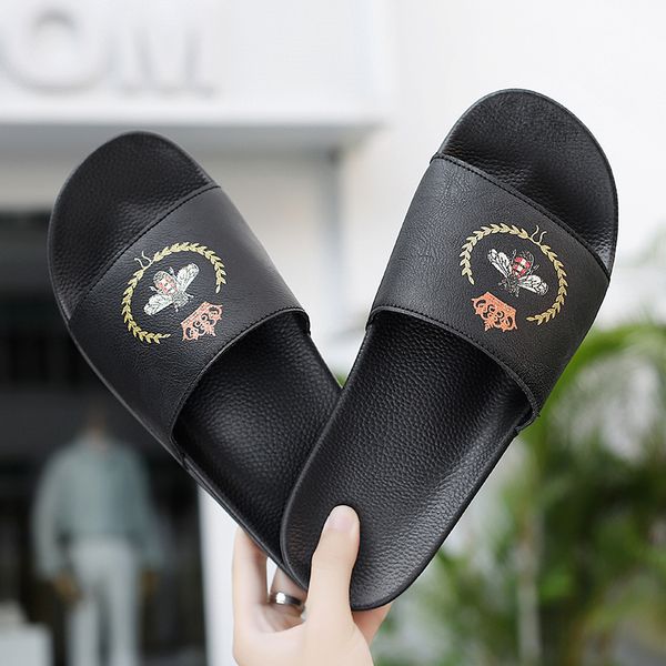 r men ladies slippers luxury comfort sandals spring summer autumn fashion wide flat slippers size 39-45, Black
r men ladies slippers luxury comfort sandals spring summer autumn fashion wide flat slippers size 39-45, Black