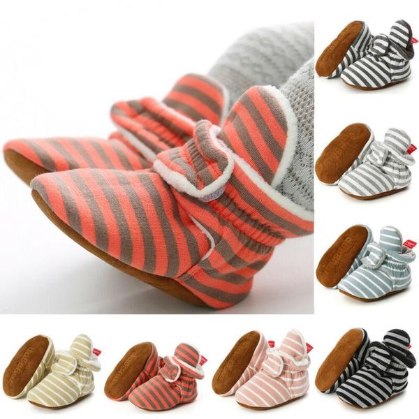 first walkers toddler girl boys snow boots born winter warm cotton stripe shoes cute infant baby soft sole prewalker
first walkers toddler girl boys snow boots born winter warm cotton stripe shoes cute infant baby soft sole prewalker