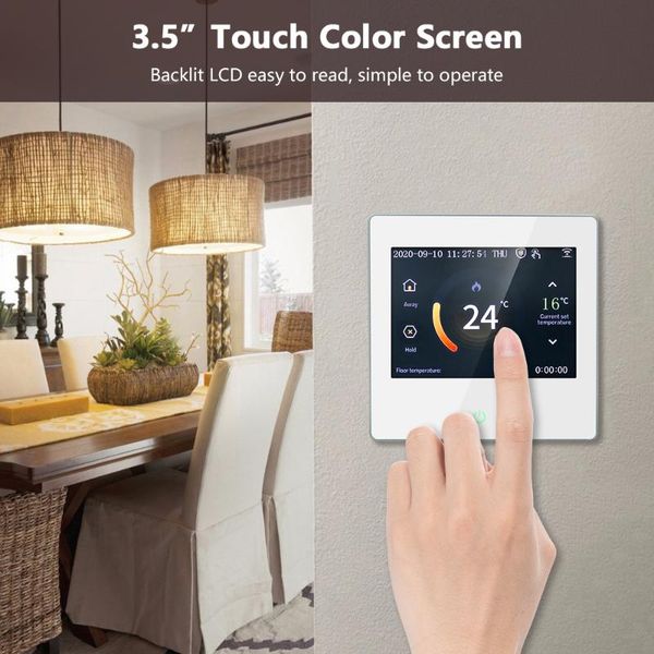 smart home control wifi thermostat programmable 7 day electric floor heating water temperature controller for alexa google
smart home control wifi thermostat programmable 7 day electric floor heating water temperature controller for alexa google