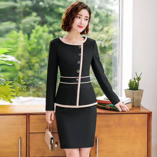 women's suits & blazers fmasuth office lady female suit with skirt formal long sleeve jacket+skirt 2 pcs set business and blazer sbfr-1, White;black
women's suits & blazers fmasuth office lady female suit with skirt formal long sleeve jacket+skirt 2 pcs set business and blazer sbfr-1, White;black