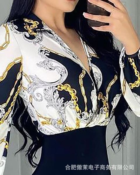 casual dresses women's white print dress plus size summer for women, Black;gray