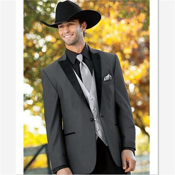 men's suits & blazers sier vest gray black jacket peaked lapel pants a button three fashion male garments tuxedo most recent pant coat, White;black
men's suits & blazers sier vest gray black jacket peaked lapel pants a button three fashion male garments tuxedo most recent pant coat, White;black