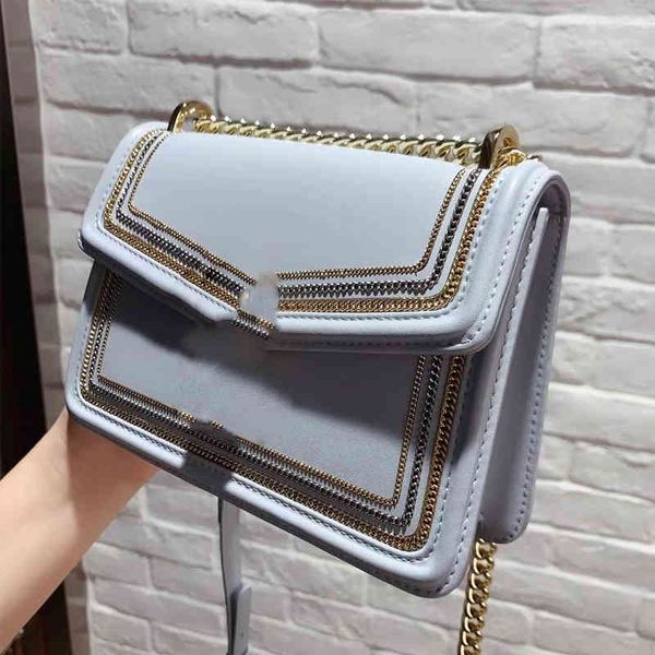 designer bags2021 new small square bag light blue inlaid iron chain leather with drum edge female tofu bag shoulder messenger fashionluxury
designer bags2021 new small square bag light blue inlaid iron chain leather with drum edge female tofu bag shoulder messenger fashionluxury
