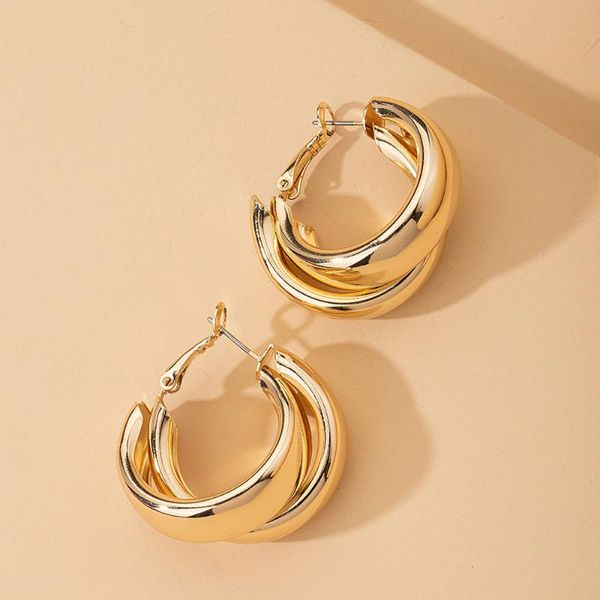 hoop & huggie europe and the united states exaggerate circular cold wind ear ring design feeling restoring ancient ways of earring simple at, Golden;silver
hoop & huggie europe and the united states exaggerate circular cold wind ear ring design feeling restoring ancient ways of earring simple at, Golden;silver