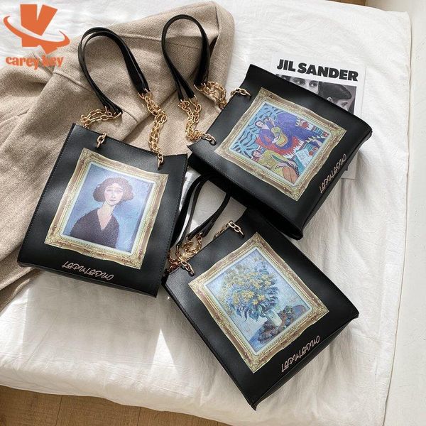 evening bags carey key black oil painting frame design pu leather crossbody bag women messenger ladies tote handbags female shoulder
evening bags carey key black oil painting frame design pu leather crossbody bag women messenger ladies tote handbags female shoulder