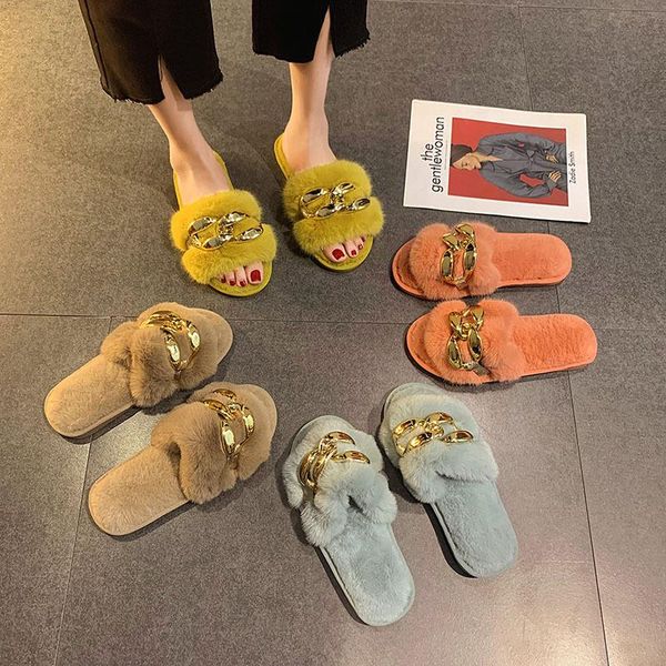 slippers shoes woman 2021 rivet low soft luxury slides pantofle flock fur flip flops comfort designer flat plush casual pu h, Black
slippers shoes woman 2021 rivet low soft luxury slides pantofle flock fur flip flops comfort designer flat plush casual pu h, Black