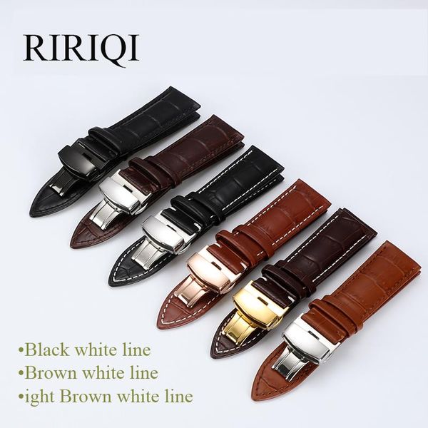 watch bands genuine leather watchband universal butterfly steel buckle glossy white line strap16 18 19 20 22mm, Black;brown
watch bands genuine leather watchband universal butterfly steel buckle glossy white line strap16 18 19 20 22mm, Black;brown
