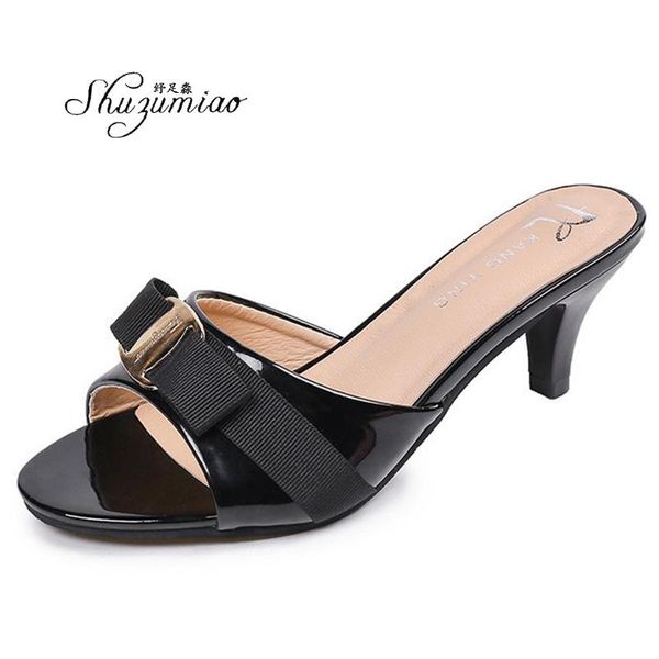 shuzumiao slippers women 2021 summer flip flops shoes mid-heel 5cm female sandals outdoor wear beach party, Black
shuzumiao slippers women 2021 summer flip flops shoes mid-heel 5cm female sandals outdoor wear beach party, Black