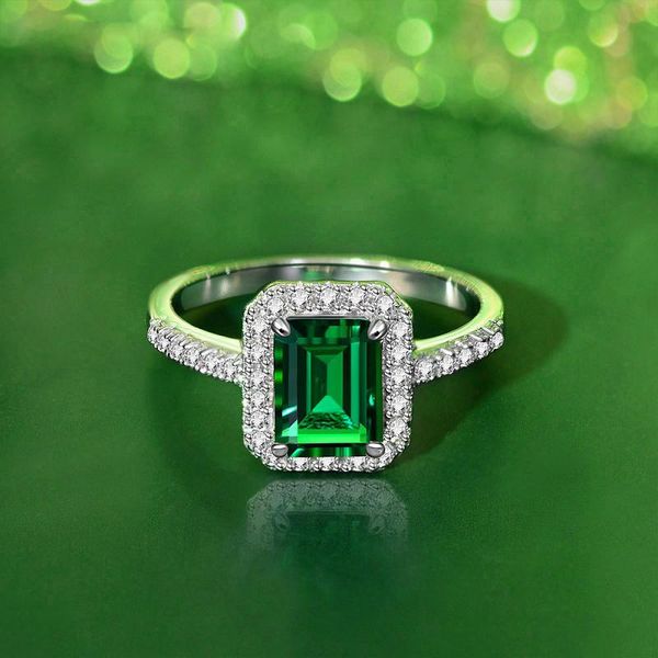 cluster rings luxury 100% 925 sterling silver created rectangle emerald gemstone wedding sparkling party jewelry fine gift, Golden;silver
cluster rings luxury 100% 925 sterling silver created rectangle emerald gemstone wedding sparkling party jewelry fine gift, Golden;silver