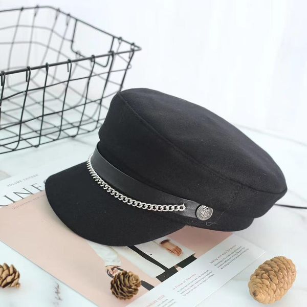 berets fashion casual female autumn winter net red octagonal hat retro korean version of the wild painter beret british navy, Blue;gray
berets fashion casual female autumn winter net red octagonal hat retro korean version of the wild painter beret british navy, Blue;gray