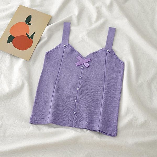 women's tanks & camis heliar women summer crop knitted purple sleeveless spaghetti buttoned up slim femme 2021, White
women's tanks & camis heliar women summer crop knitted purple sleeveless spaghetti buttoned up slim femme 2021, White