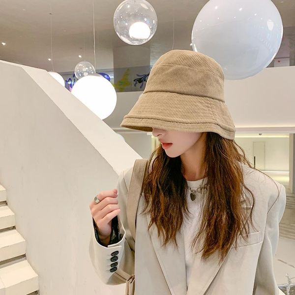 beanie/skull caps 2021 autumn winter women corduroy velvet panama bucket hat solid color wide brim sunscreen packable adjustable fisherman c, Blue;gray
beanie/skull caps 2021 autumn winter women corduroy velvet panama bucket hat solid color wide brim sunscreen packable adjustable fisherman c, Blue;gray