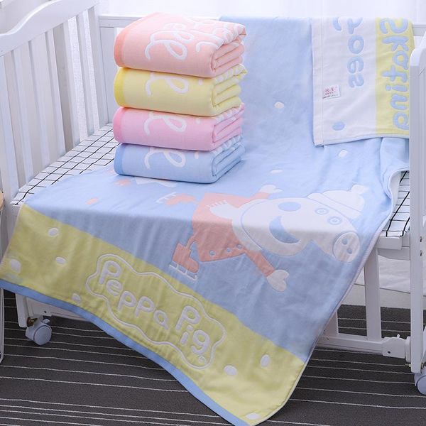 born baby kid cotton gauze bath blanket cartoon big blankets super soft water absorbent towel summer & swaddling
born baby kid cotton gauze bath blanket cartoon big blankets super soft water absorbent towel summer & swaddling