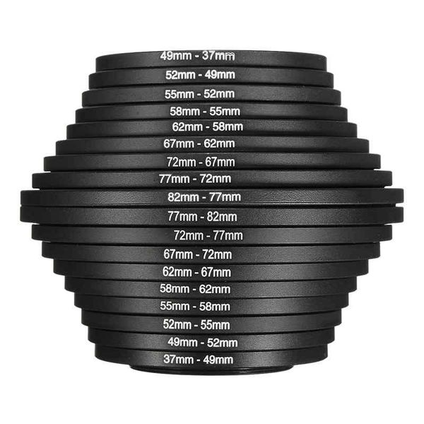 18pcs lens filter ring adapter step up down 37-82mm set for camera adapters & mounts
18pcs lens filter ring adapter step up down 37-82mm set for camera adapters & mounts