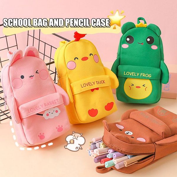 pencil bags kawaii bag canvas large-capacity school creative cartoon stationery storage students case
pencil bags kawaii bag canvas large-capacity school creative cartoon stationery storage students case