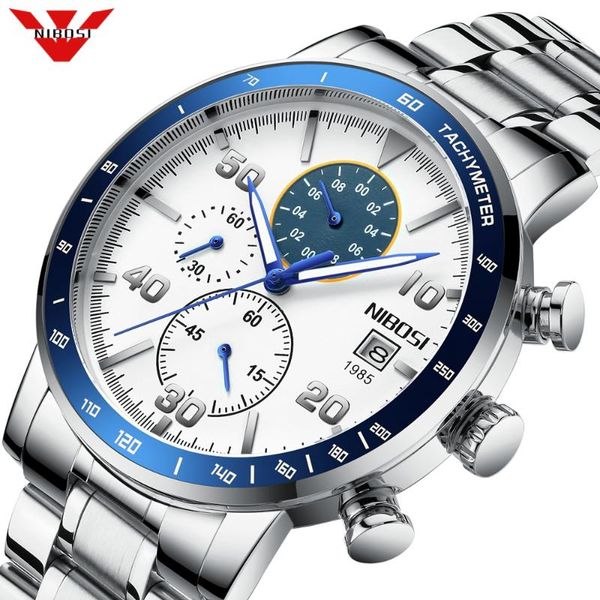 wristwatches nibosi men watches classic aesthetic design watch sport waterproof stainless wristwatch male quartz relogio masculino, Slivery;brown
wristwatches nibosi men watches classic aesthetic design watch sport waterproof stainless wristwatch male quartz relogio masculino, Slivery;brown
