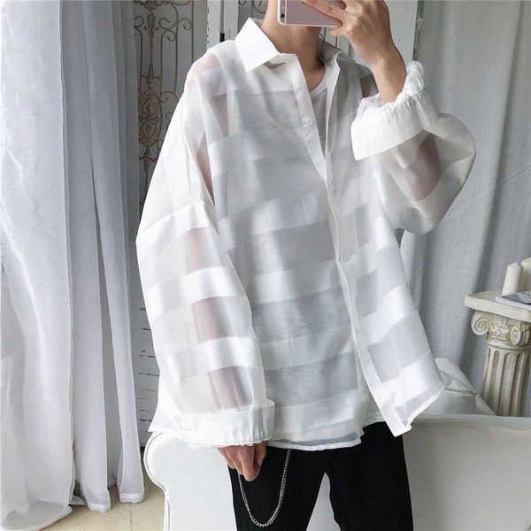 harajuku turn-down collar long sleeve women blouses streetwear single breasted female shirts perspective blusas mujer women's &, White
harajuku turn-down collar long sleeve women blouses streetwear single breasted female shirts perspective blusas mujer women's &, White