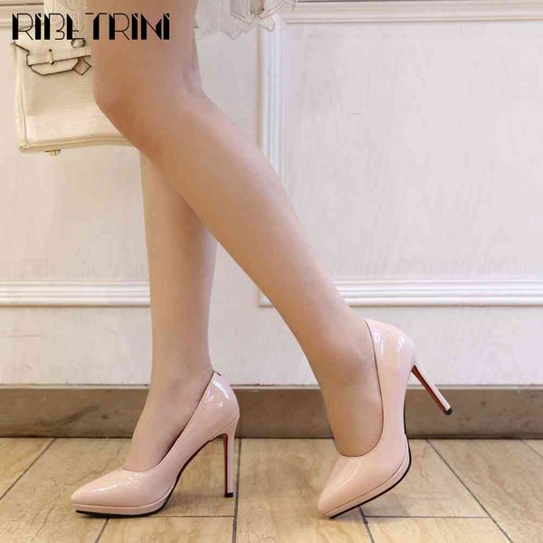 sandals brand female solid non-slip platform shoes women stiletto heel elegant luxucy spring autumn pumps, Black
sandals brand female solid non-slip platform shoes women stiletto heel elegant luxucy spring autumn pumps, Black