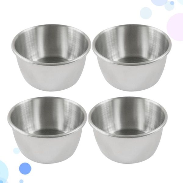 dishes & plates 4pcs stainless steel pot dipping bowl small sauce cup seasoning dish saucer appetizer container for restaurant
dishes & plates 4pcs stainless steel pot dipping bowl small sauce cup seasoning dish saucer appetizer container for restaurant