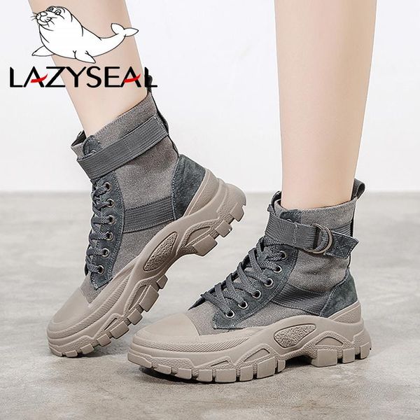boots lazyseal patchwork cotton fabric ankle for women lace-up height increasing platform sneakers retro chunky heel woman shoes, Black
boots lazyseal patchwork cotton fabric ankle for women lace-up height increasing platform sneakers retro chunky heel woman shoes, Black