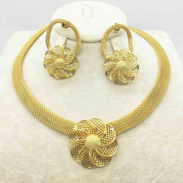 earrings & necklace italian gold colored jewelry for women's african bead fashion bracelet, Silver
earrings & necklace italian gold colored jewelry for women's african bead fashion bracelet, Silver