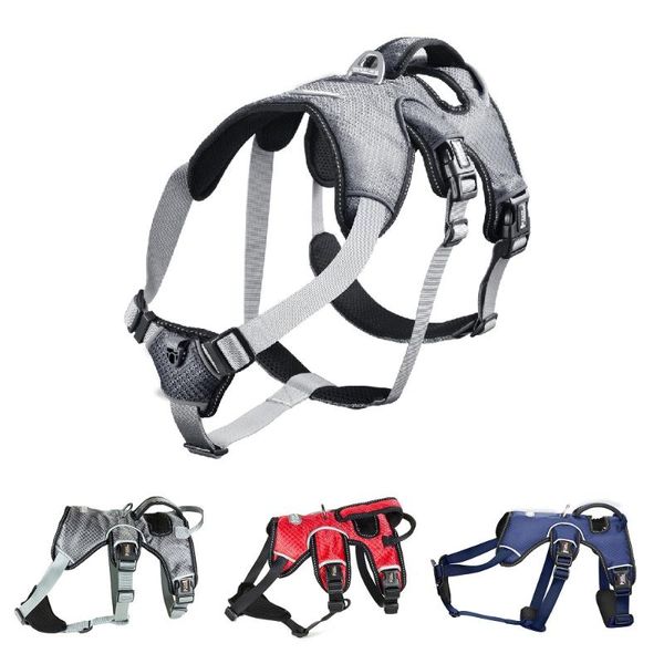 dog collars & leashes reflective nylon large pet harness all weather service vest padded adjustable safety vehicular lead for dogs
dog collars & leashes reflective nylon large pet harness all weather service vest padded adjustable safety vehicular lead for dogs