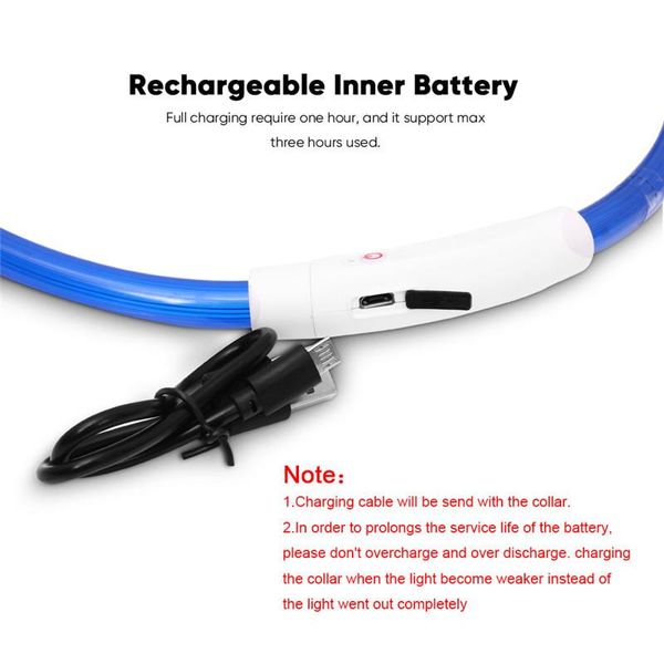 dog collars & leashes usb charging pet collar rechargeable led tube flashing night luminous safety puppy cat with battery
dog collars & leashes usb charging pet collar rechargeable led tube flashing night luminous safety puppy cat with battery