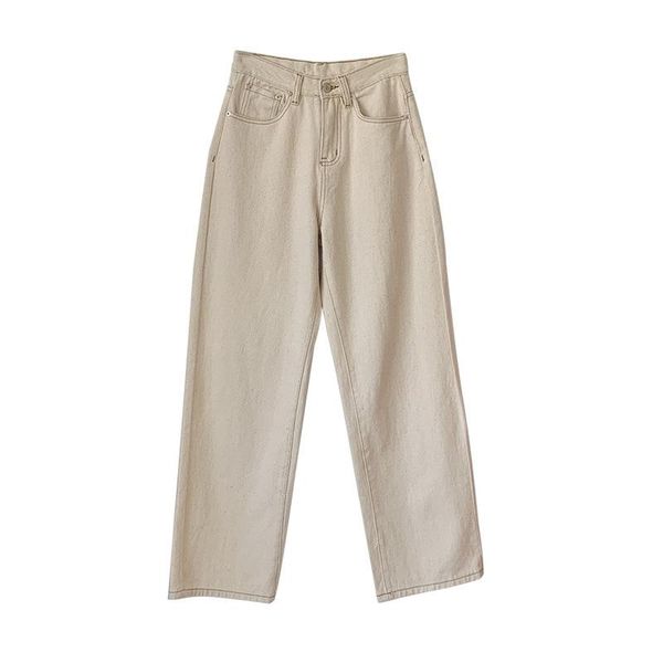 women's jeans beige straight women spring and autumn 2021 high waist slim drape loose casual pants, Blue
women's jeans beige straight women spring and autumn 2021 high waist slim drape loose casual pants, Blue
