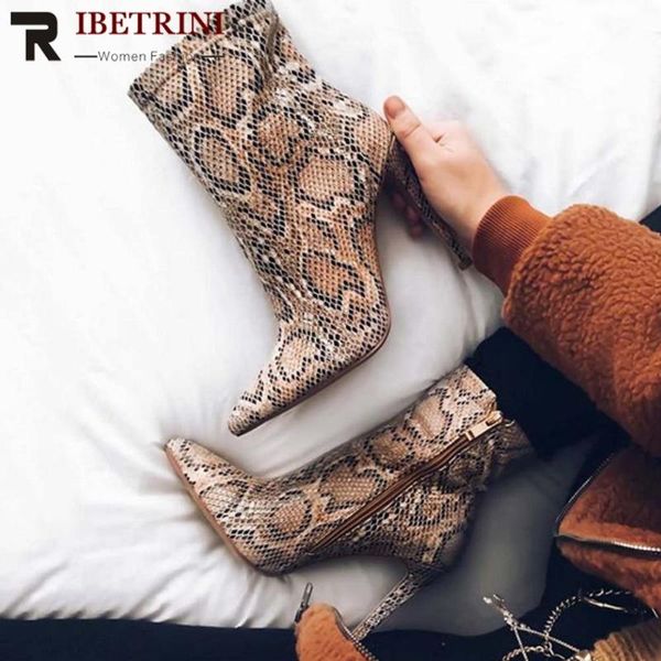 boots ribetrini ins women shoes zipper stiletto heel print ankle luxucy elegant spring autumn, Black
boots ribetrini ins women shoes zipper stiletto heel print ankle luxucy elegant spring autumn, Black