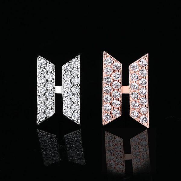 stud kpop jewelry bangtan boys logo earrings studs 2022 gold silver color a.r.m.y zircon fashion accessories, Golden;silver
stud kpop jewelry bangtan boys logo earrings studs 2022 gold silver color a.r.m.y zircon fashion accessories, Golden;silver