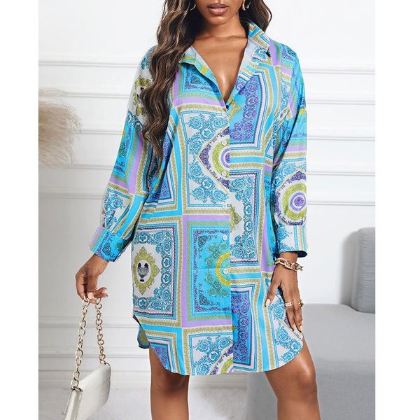 casual dresses vbpb 2021 early autumn short style young nature straight shirt dress vintage daily chiffion full sleeve women, Black;gray
casual dresses vbpb 2021 early autumn short style young nature straight shirt dress vintage daily chiffion full sleeve women, Black;gray