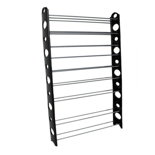 10-tier 50-pair-of-shoes adjustable steel & plastic shoe rack black silver ship form overseas warehouse clothing wardrobe storage
10-tier 50-pair-of-shoes adjustable steel & plastic shoe rack black silver ship form overseas warehouse clothing wardrobe storage