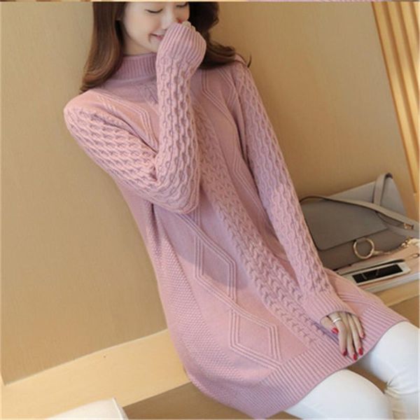 women's sweaters 2021 half turtleneck knitted sweater women solid pullover full sleeve thick warm knit ladies loose casual long clothin, White;black
women's sweaters 2021 half turtleneck knitted sweater women solid pullover full sleeve thick warm knit ladies loose casual long clothin, White;black