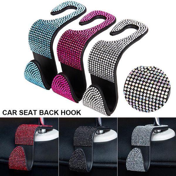 car organizer headrest hook seat back hanger bling rhinestone rearseat universal storage interior accessories
car organizer headrest hook seat back hanger bling rhinestone rearseat universal storage interior accessories