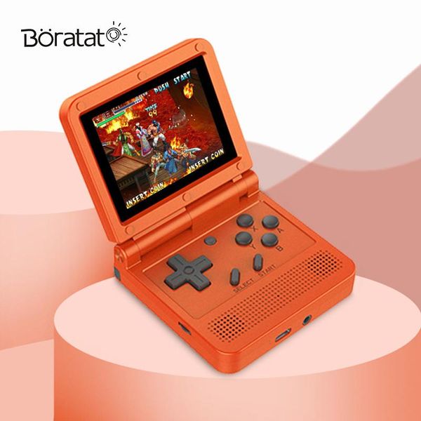 flip retro game console 3.0 inch handheld dual open system screen 64bit 16 simulators portable players
flip retro game console 3.0 inch handheld dual open system screen 64bit 16 simulators portable players