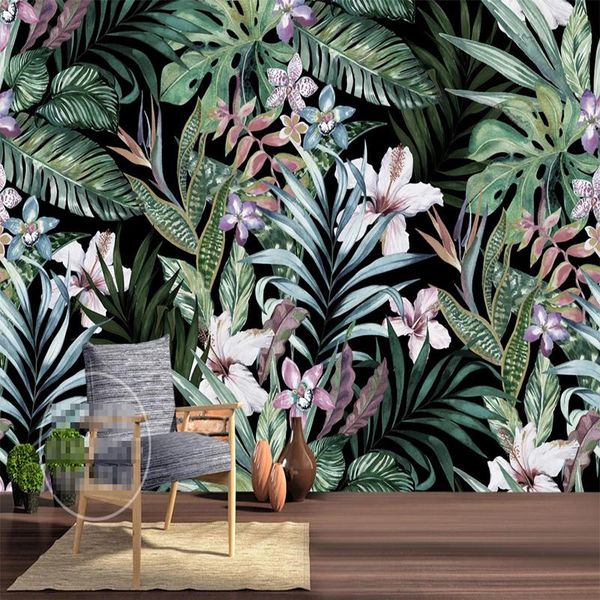 wallpapers custom self-adhesive wallpaper 3d rainforest tropical plants leaf po wall murals living room bedroom home decor stickers
wallpapers custom self-adhesive wallpaper 3d rainforest tropical plants leaf po wall murals living room bedroom home decor stickers