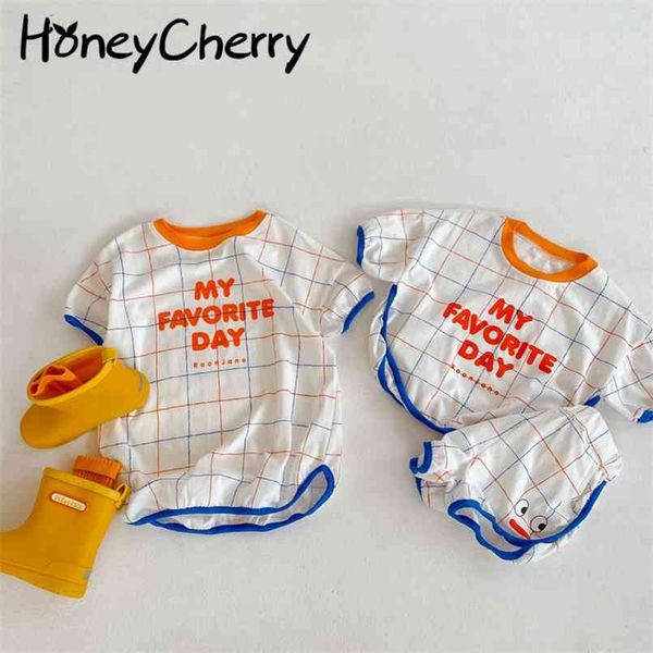 children's short sleeve t-shirt+shorts, boys and girls dress suit,brother sister outfits fashion clothes 210702, White
children's short sleeve t-shirt+shorts, boys and girls dress suit,brother sister outfits fashion clothes 210702, White