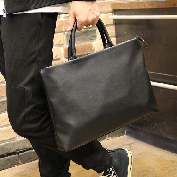 briefcases lebsge men briefcase business pu leather single shoulder messenger bags lapbag men's black handbag
briefcases lebsge men briefcase business pu leather single shoulder messenger bags lapbag men's black handbag