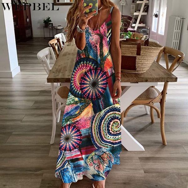 casual dresses wepbel bohemian dress women's sleeveless summer fashion printed loose v-neck backless spaghetti strap, Black;gray
casual dresses wepbel bohemian dress women's sleeveless summer fashion printed loose v-neck backless spaghetti strap, Black;gray