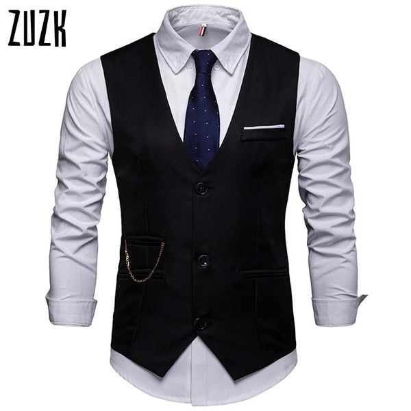 men vest mens wedding waistcoat casual suit groom gilet homme colete masculino male social formal business jacket men's vests, Black;white
men vest mens wedding waistcoat casual suit groom gilet homme colete masculino male social formal business jacket men's vests, Black;white