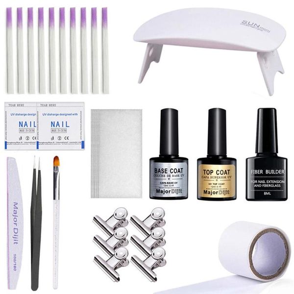 nail art kits professional fiberglass kit fiber nails extension and repair for building tips manicure salon tool set
nail art kits professional fiberglass kit fiber nails extension and repair for building tips manicure salon tool set