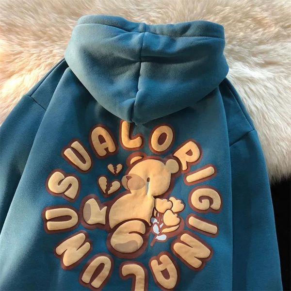 women's hoodies & sweatshirts women hoodie harajuku couple kawaii bear print anime goth hoody streetwear hooded long-sleeved female, Black
women's hoodies & sweatshirts women hoodie harajuku couple kawaii bear print anime goth hoody streetwear hooded long-sleeved female, Black
